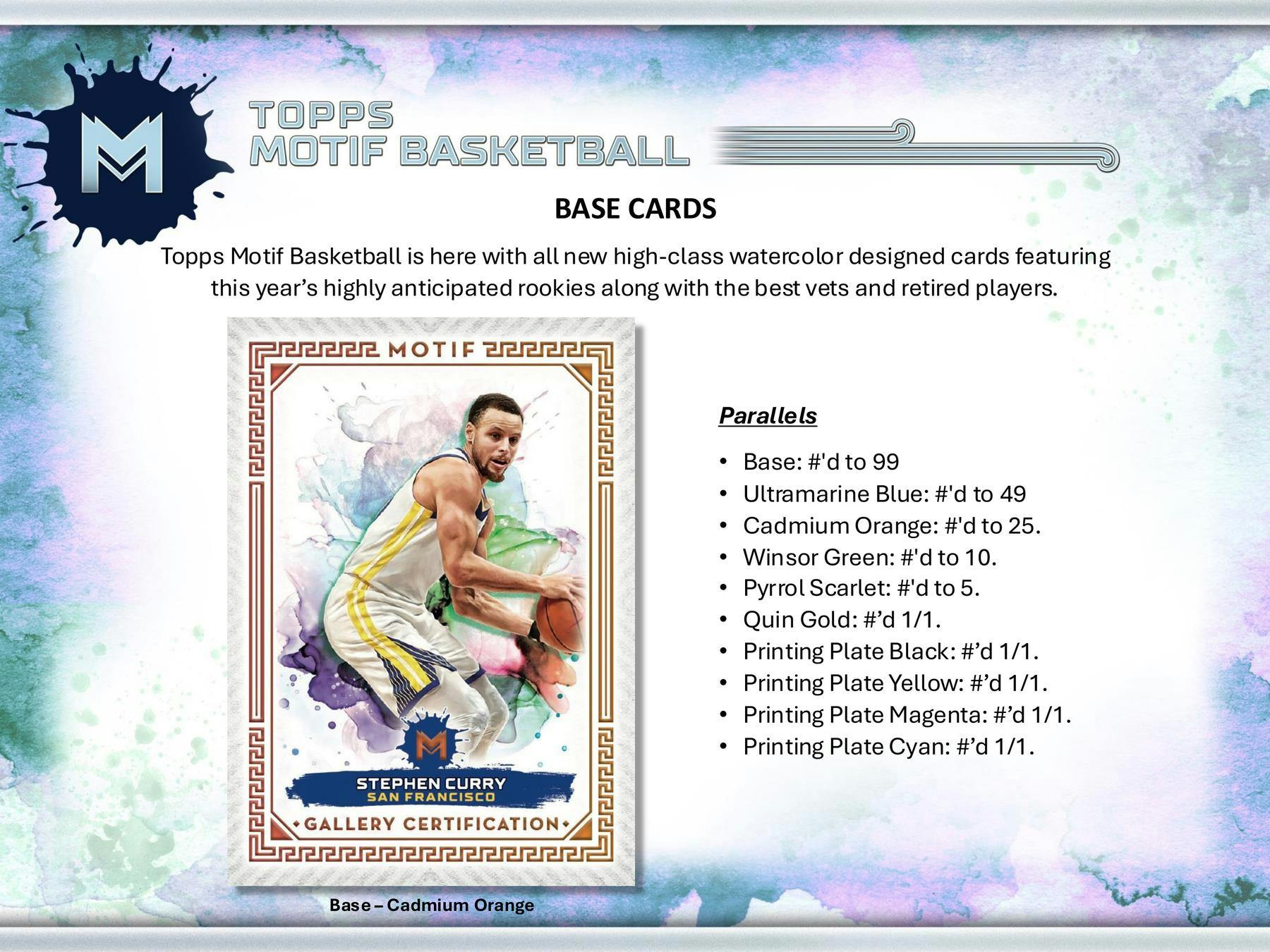 2023-24 Topps Motif Basketball Hobby Box (4/25)