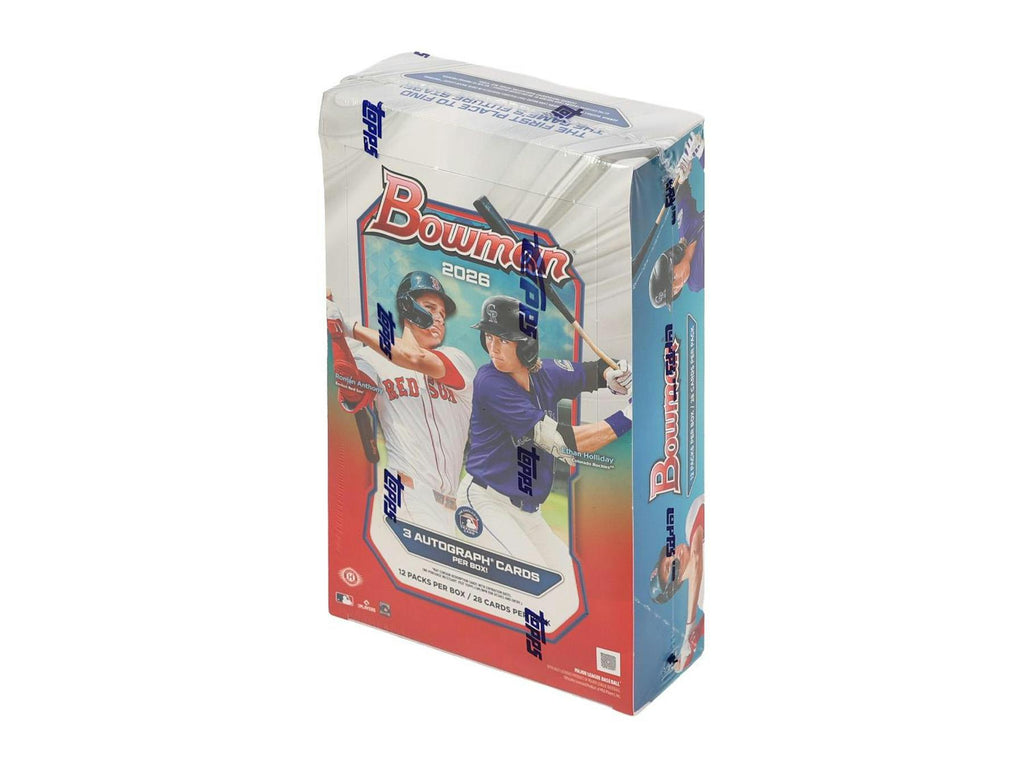 2026 Bowman Baseball Hobby Jumbo Box (5/13)