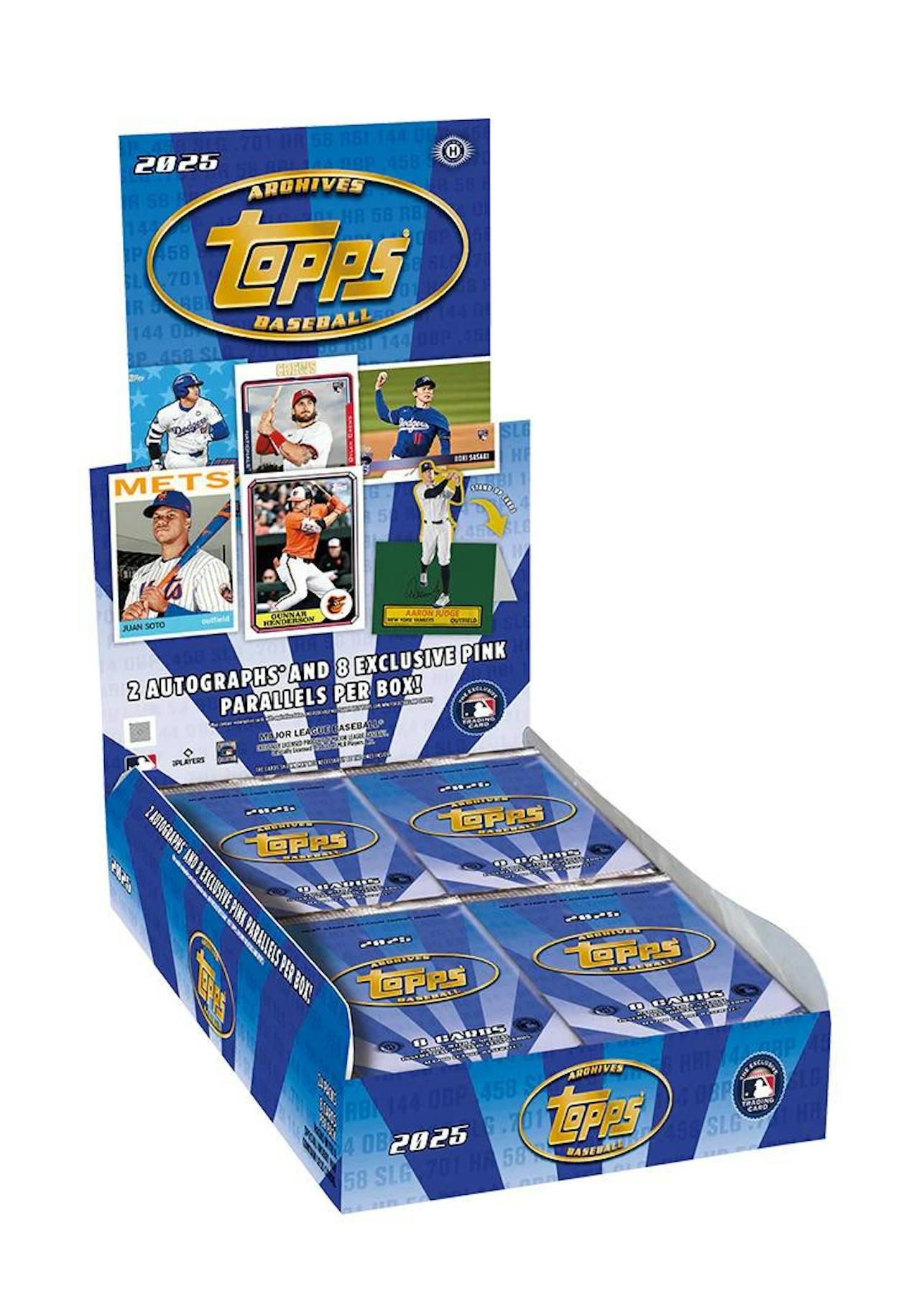 2025 Topps Archives Baseball Hobby Pack (12/12)