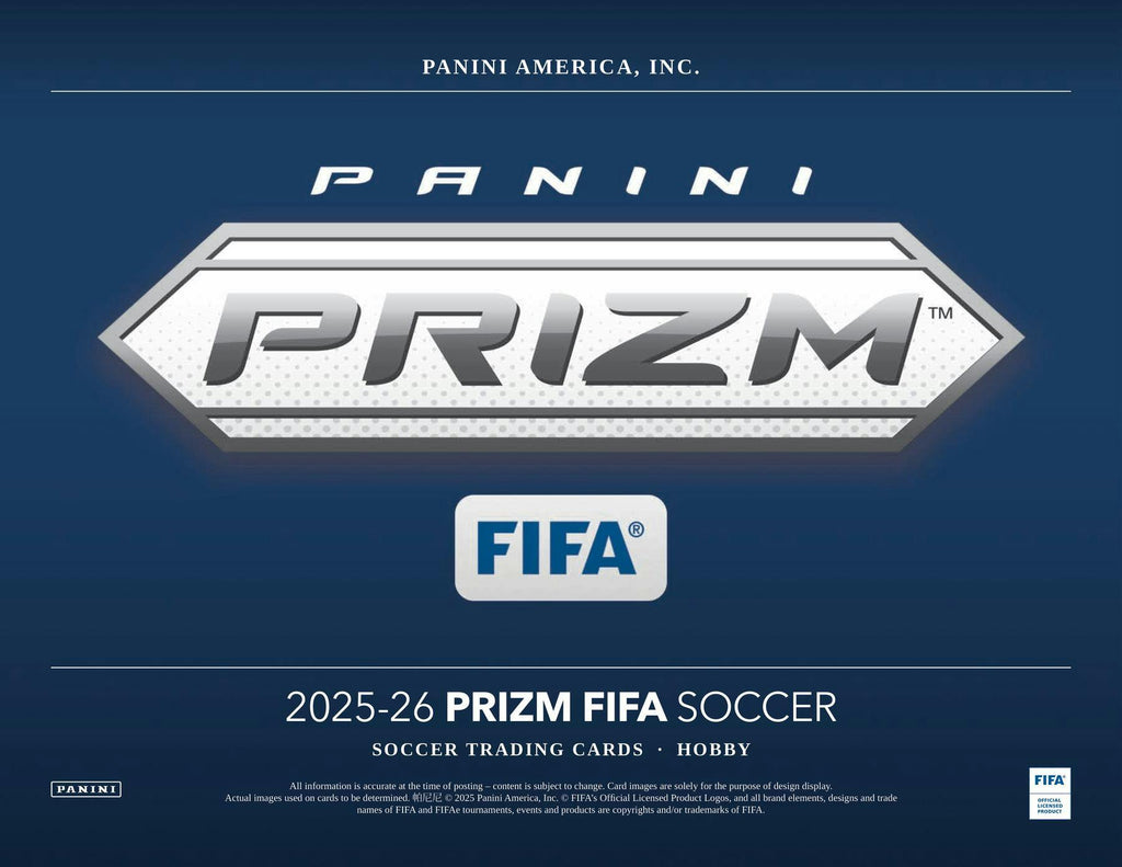 2025-26 Panini Prizm FIFA Soccer Hobby Box