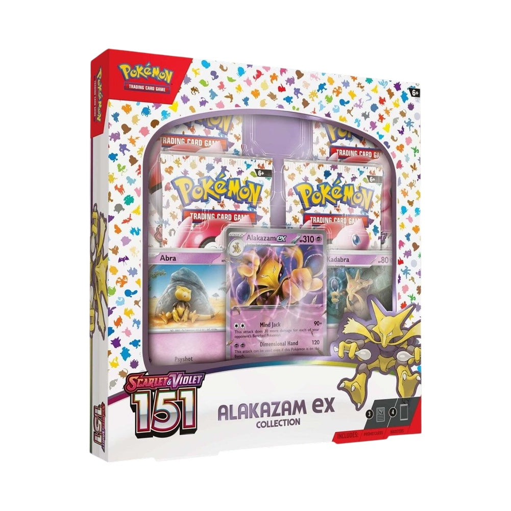 Pokémon TCG: 151 Alakazam Ex Collection Booster Box