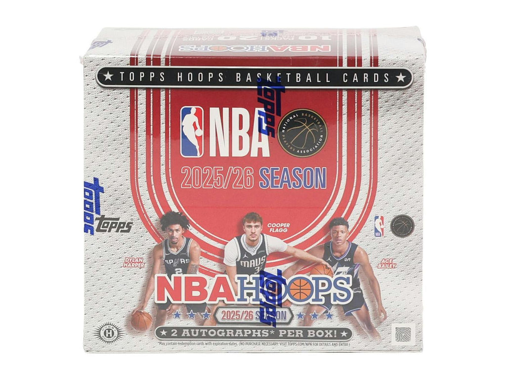 2025-26 Topps Hoops Basketball Jumbo Hobby Box (5/14)
