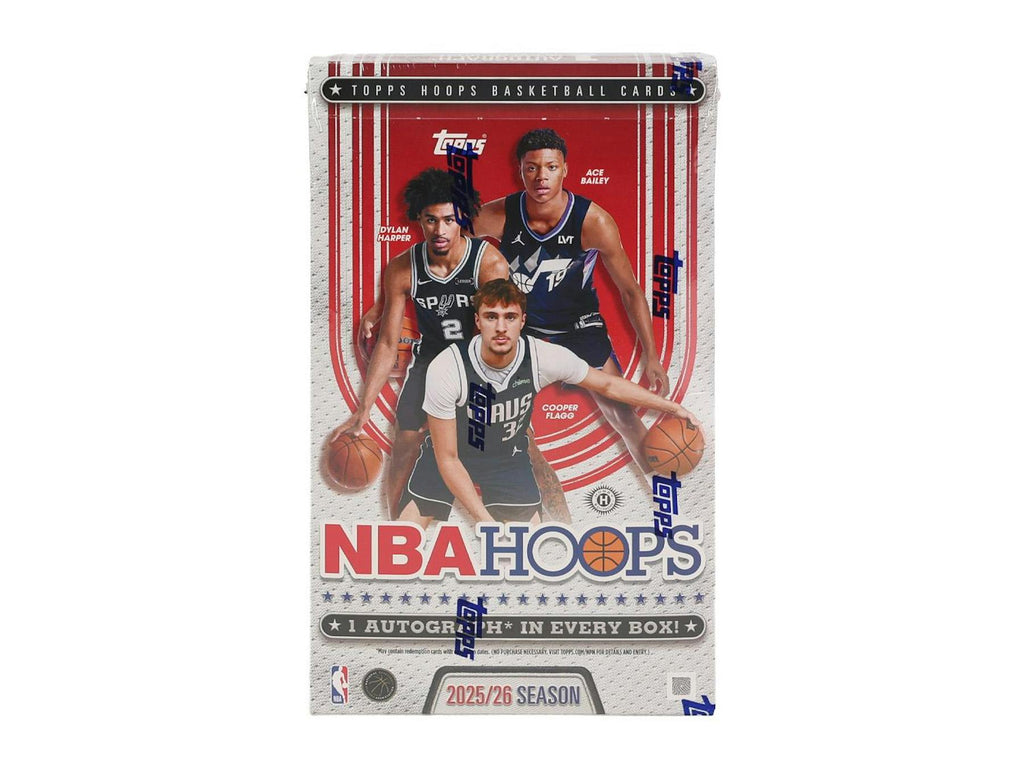 2025-26 Topps Hoops Basketball Hobby Pack (5/14)