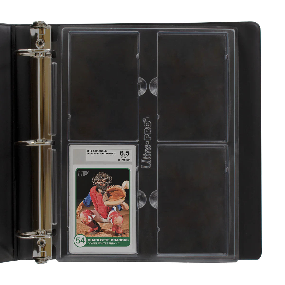 Ultra Pro Page For BGS Graded Slabs - Rigid Shell Design - Lock-In Tabs, 1 Page