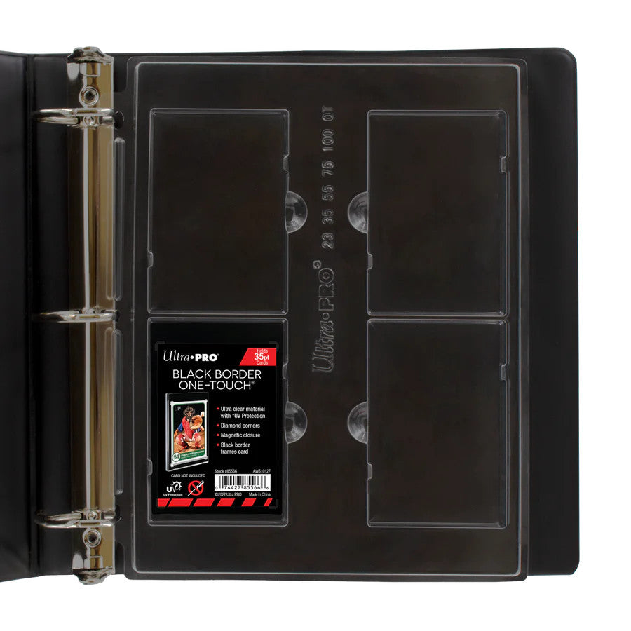 Ultra Pro Page For One-Touch Card Holders | Rigid Design | Lock-In Tabs, Single Page
