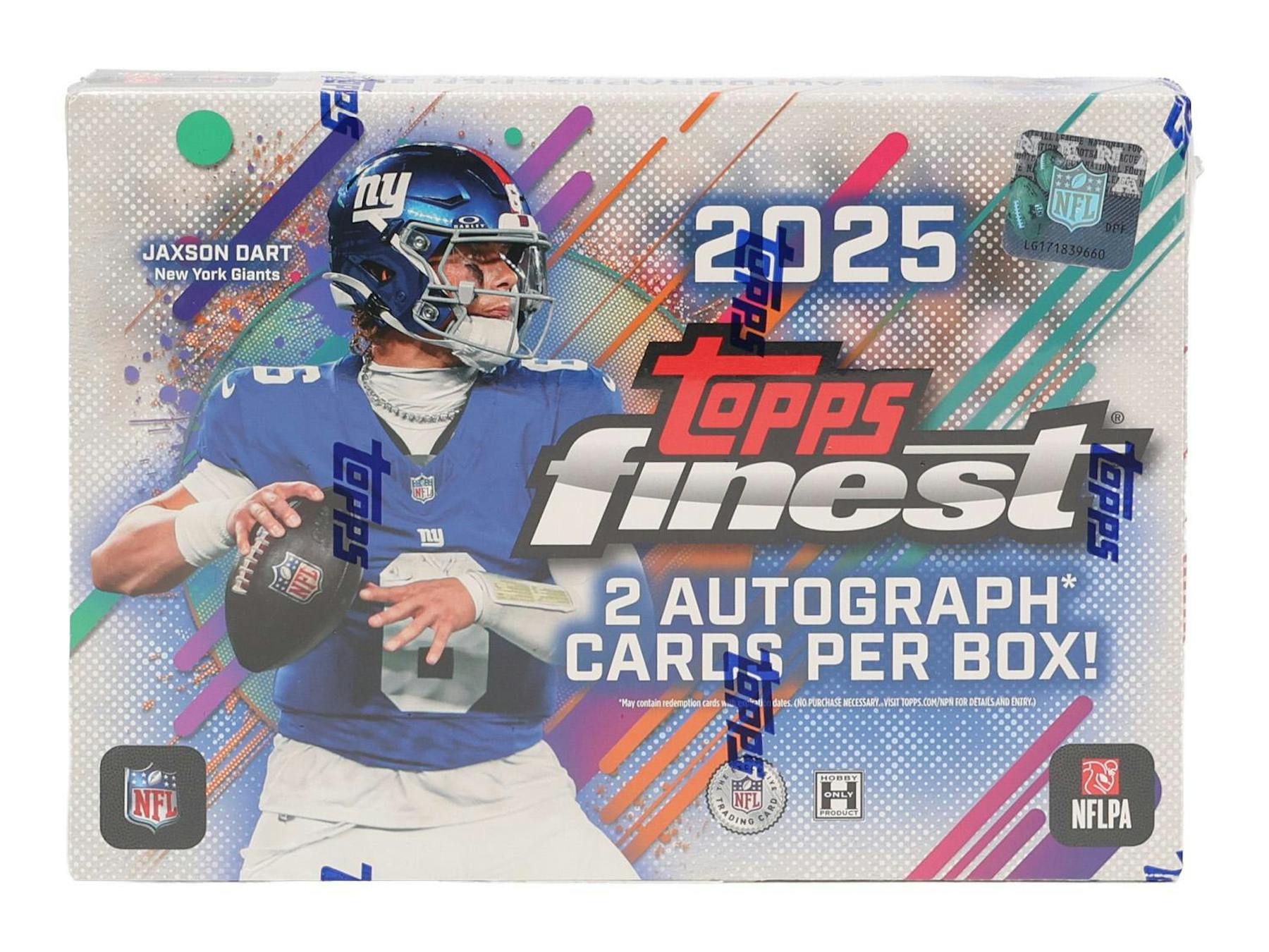 2025 Topps Finest Football Hobby Box (5/15)