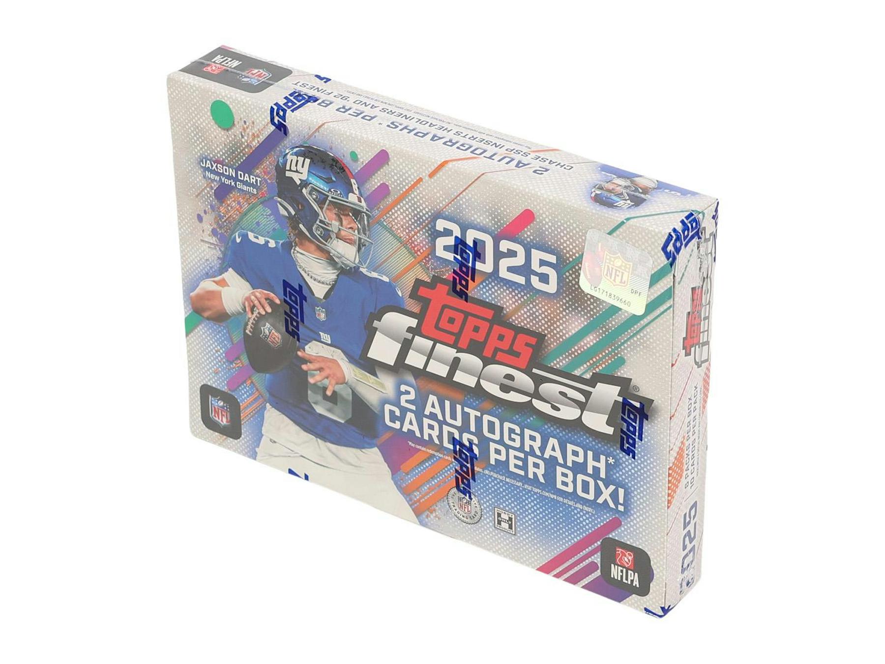 2025 Topps Finest Football Hobby Box (5/15)