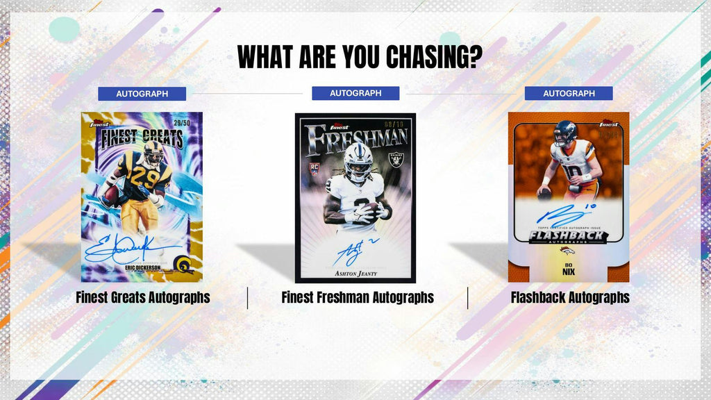 2025 Topps Finest Football Hobby Box (5/15)