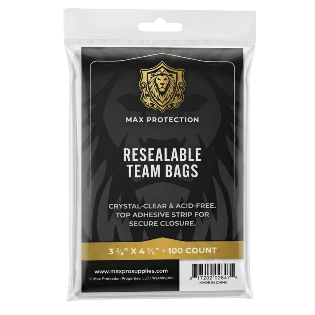 Max Protection Team Resealable Bag 50-count Pack