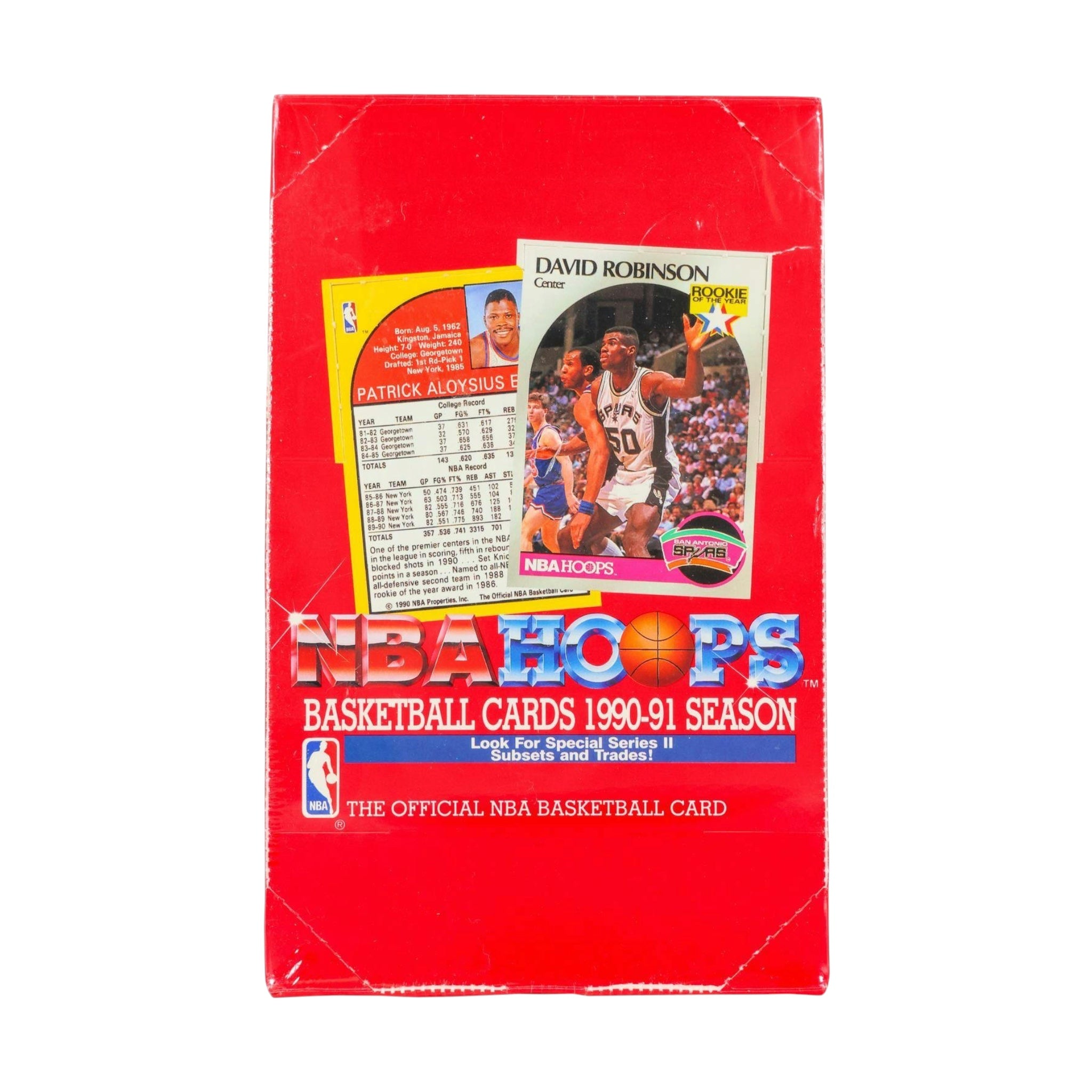 1990-91 NBA Hoops Series 2 Basketball 36-Pack Wax Box (Factory Sealed)