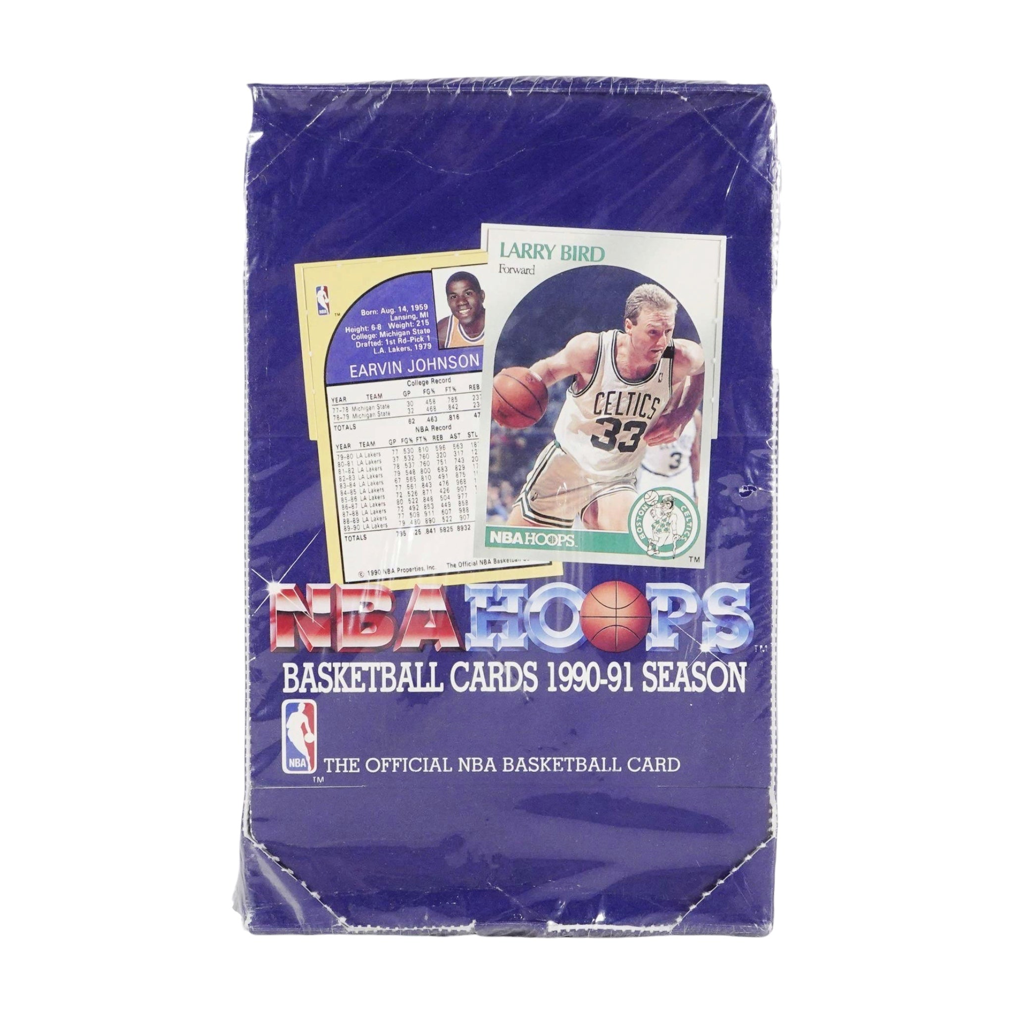 1990-91 NBA Hoops Series 1 Basketball 36-Pack Wax Box