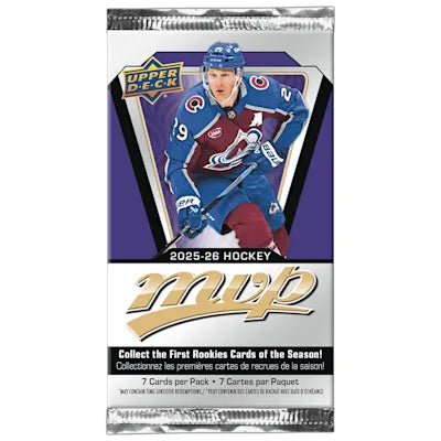 2025-26 Upper Deck MVP Hockey 7-Card Pack