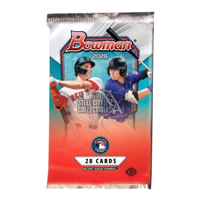 2026 Bowman Baseball Hobby Jumbo Pack (5/13)