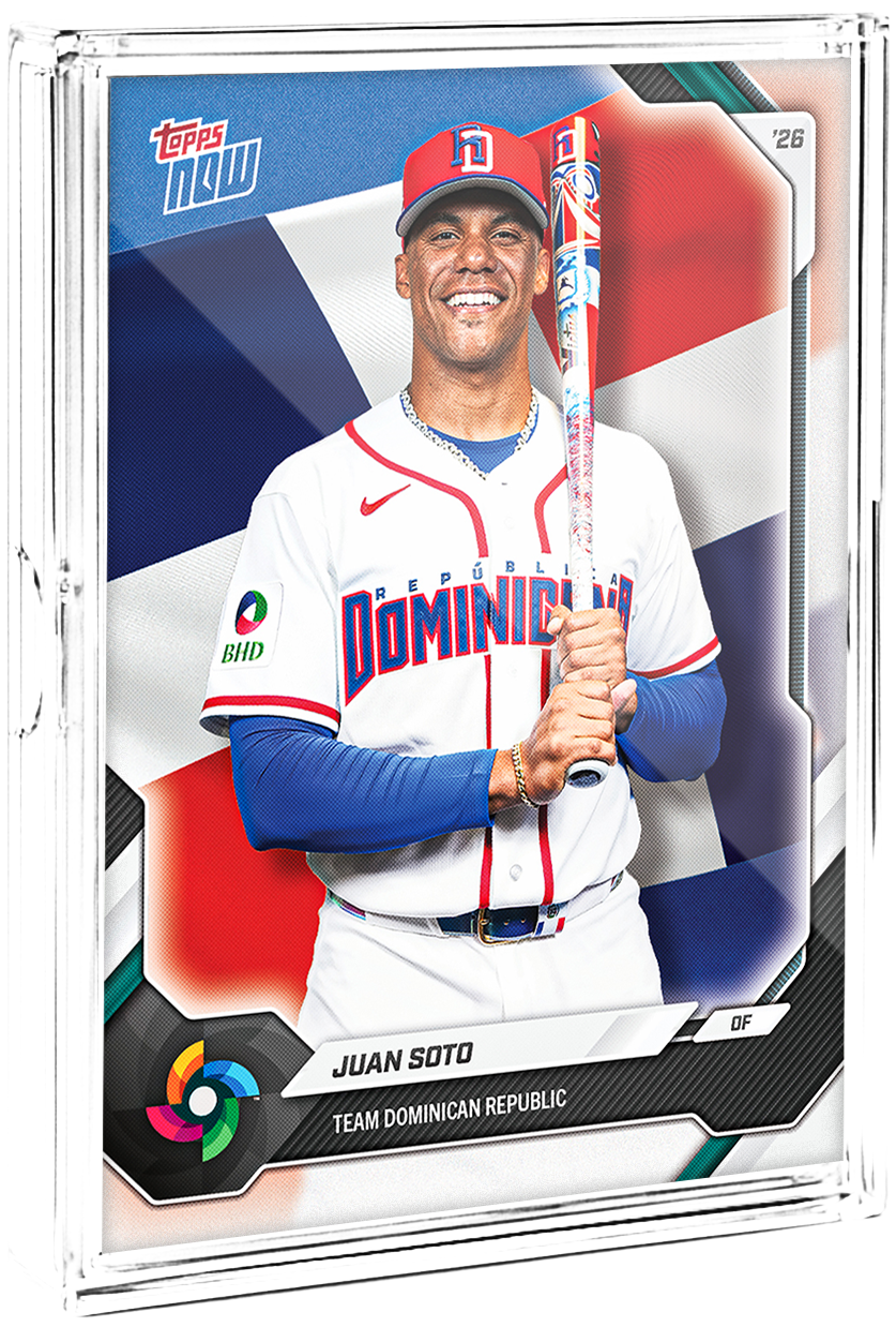 2026 Topps NOW® Baseball – Team Dominican Republic – World Baseball Classic Team Sets - PR: 4207