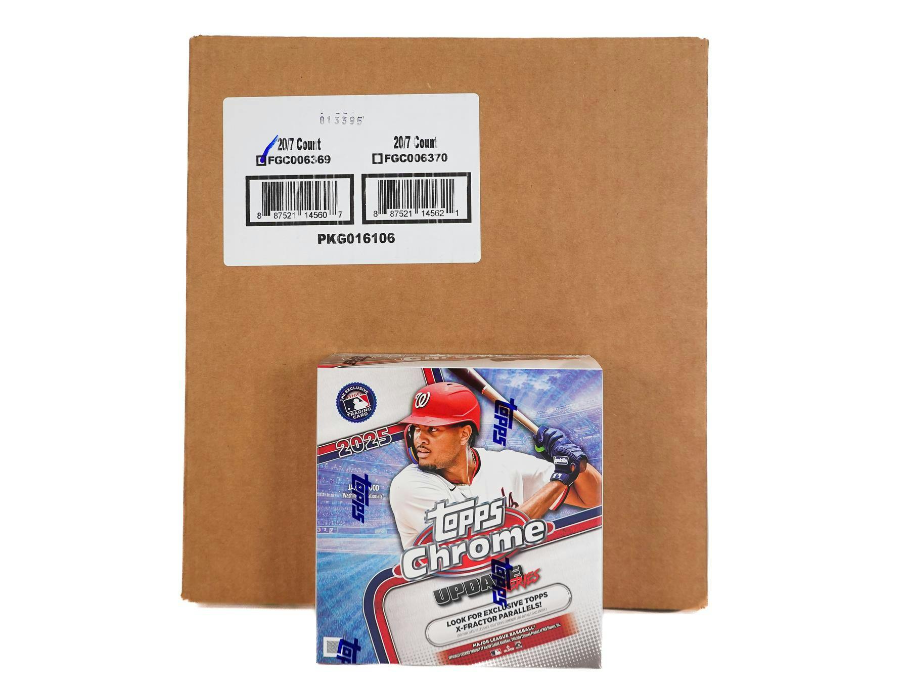 2025 Topps Chrome Update Series Baseball Mega 20-Box Case (12/17)