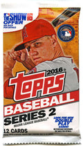 2016 Topps Series 2 Baseball Trading Card Pack