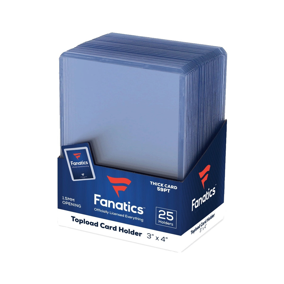 Fanatics 59pt Card Top Loaders (25ct Pack)