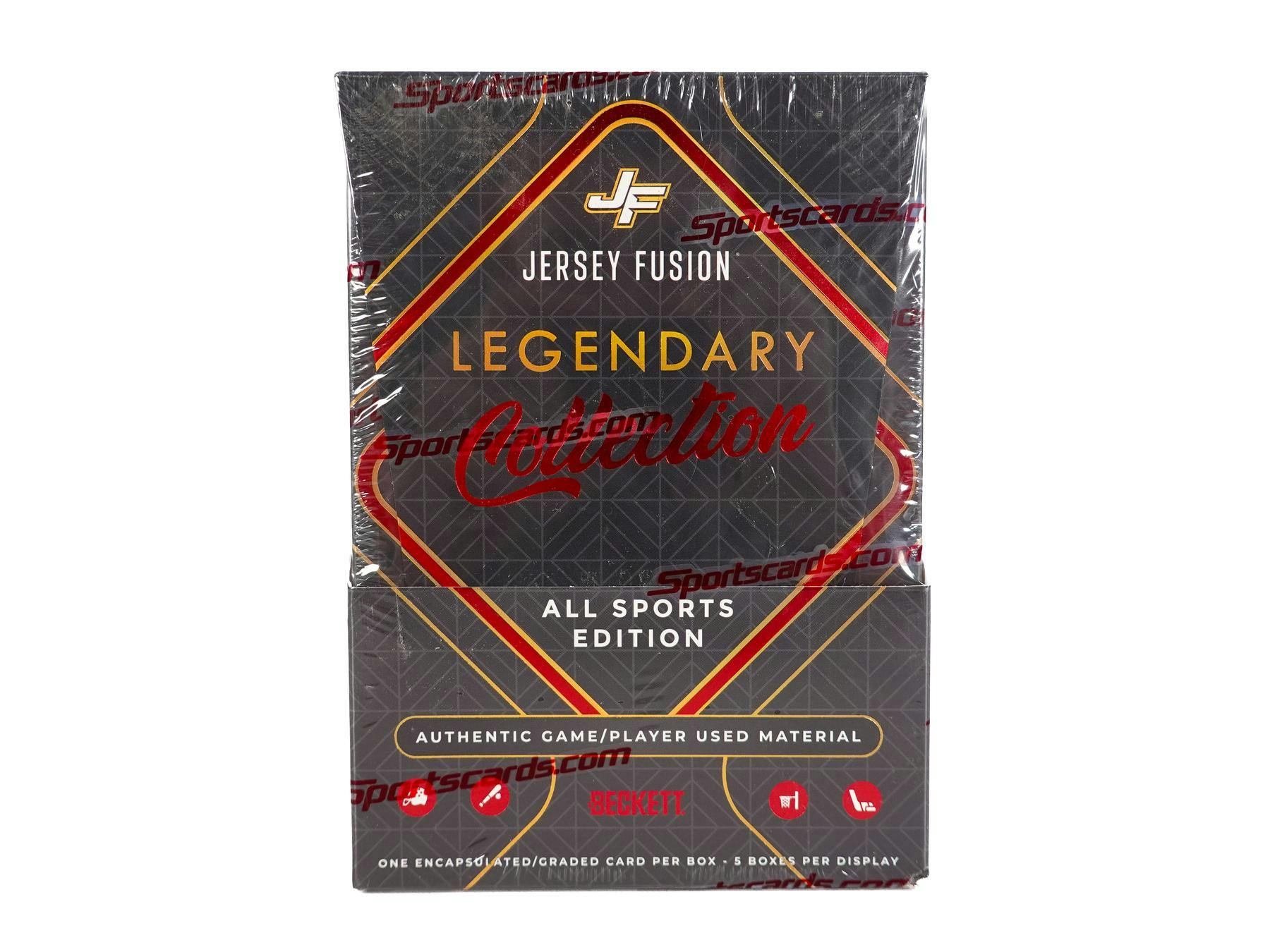 2025 Jersey Fusion Legendary Collection 5-Pack Hobby Box (12/17)