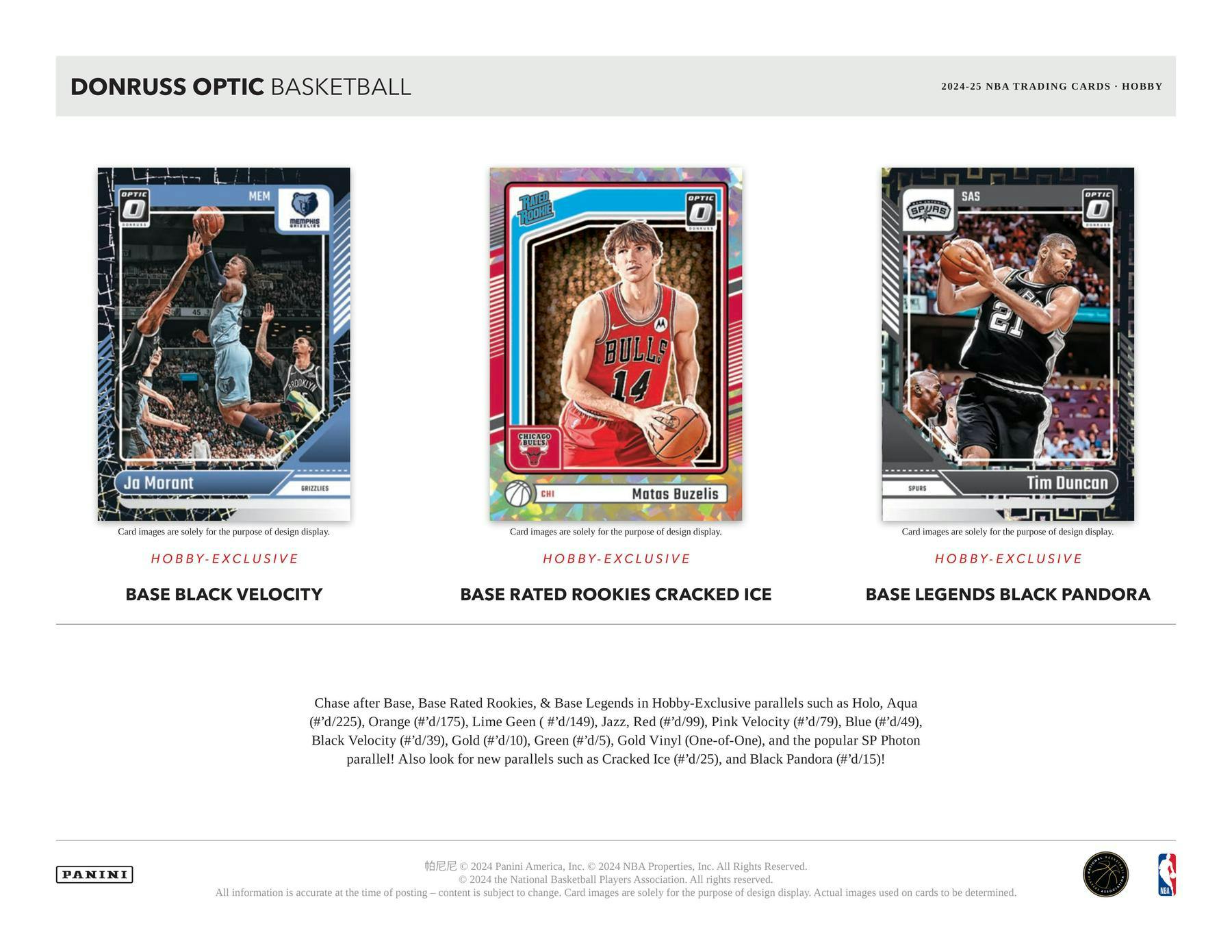 2024-25 Panini Donruss Optic Basketball Fast Break Box (9/5)