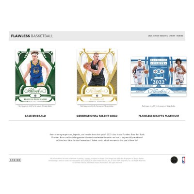 2023-24 Panini Flawless Basketball Hobby Box (4/30)