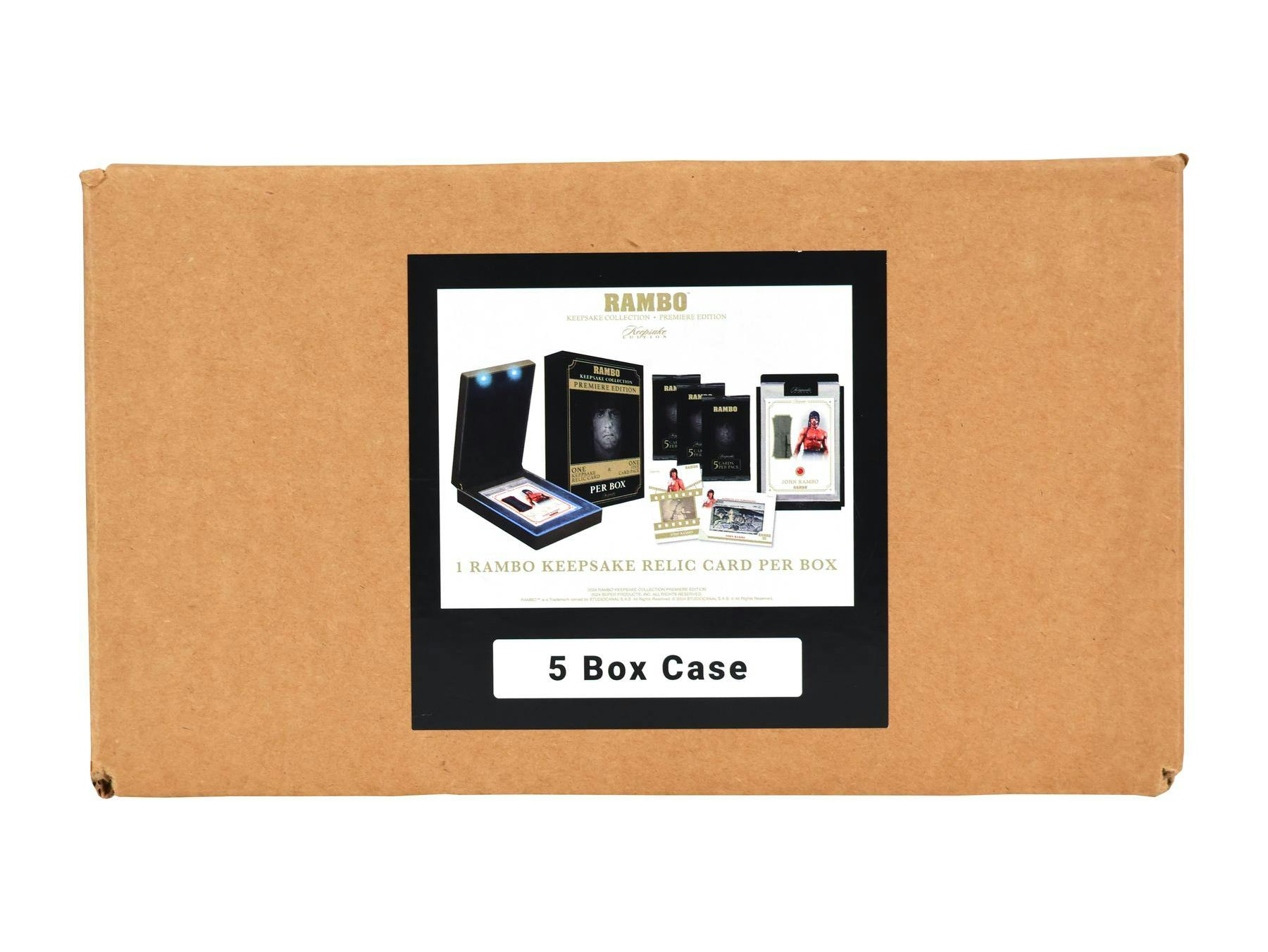 2024 Keepsake Rambo Collection Premiere Edition 5-Box Case (6/24)