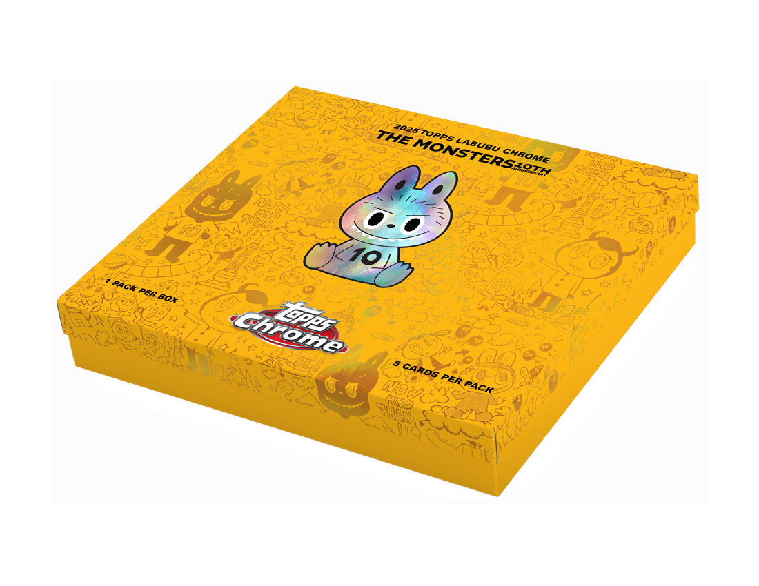 2025 Topps Chrome Labubu 10th Anniversary 20-Box Case (12/18)