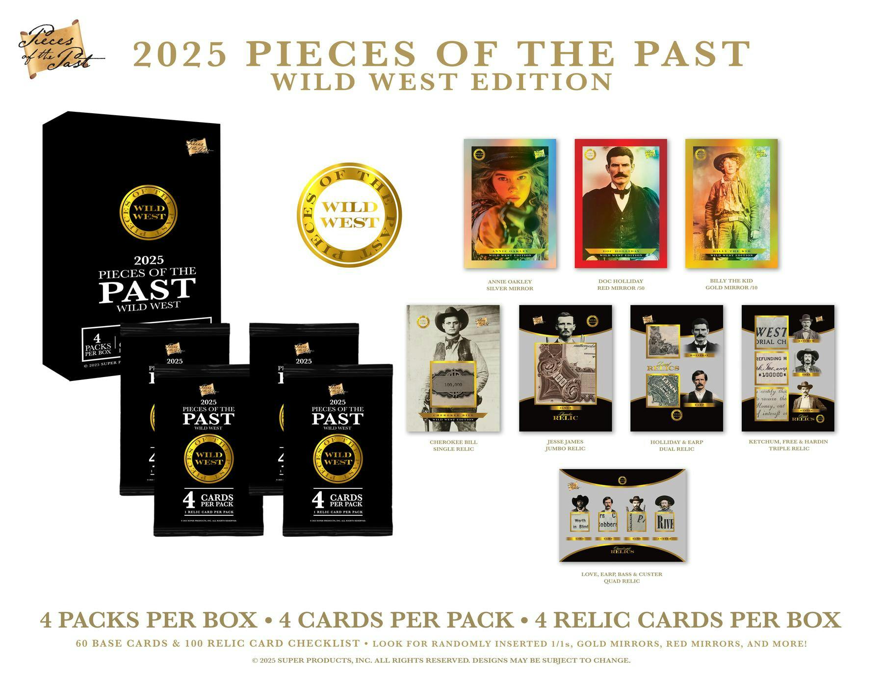 2025 Super Break Pieces of the Past Inventors Edition Hobby 10-Box Case (5/23)