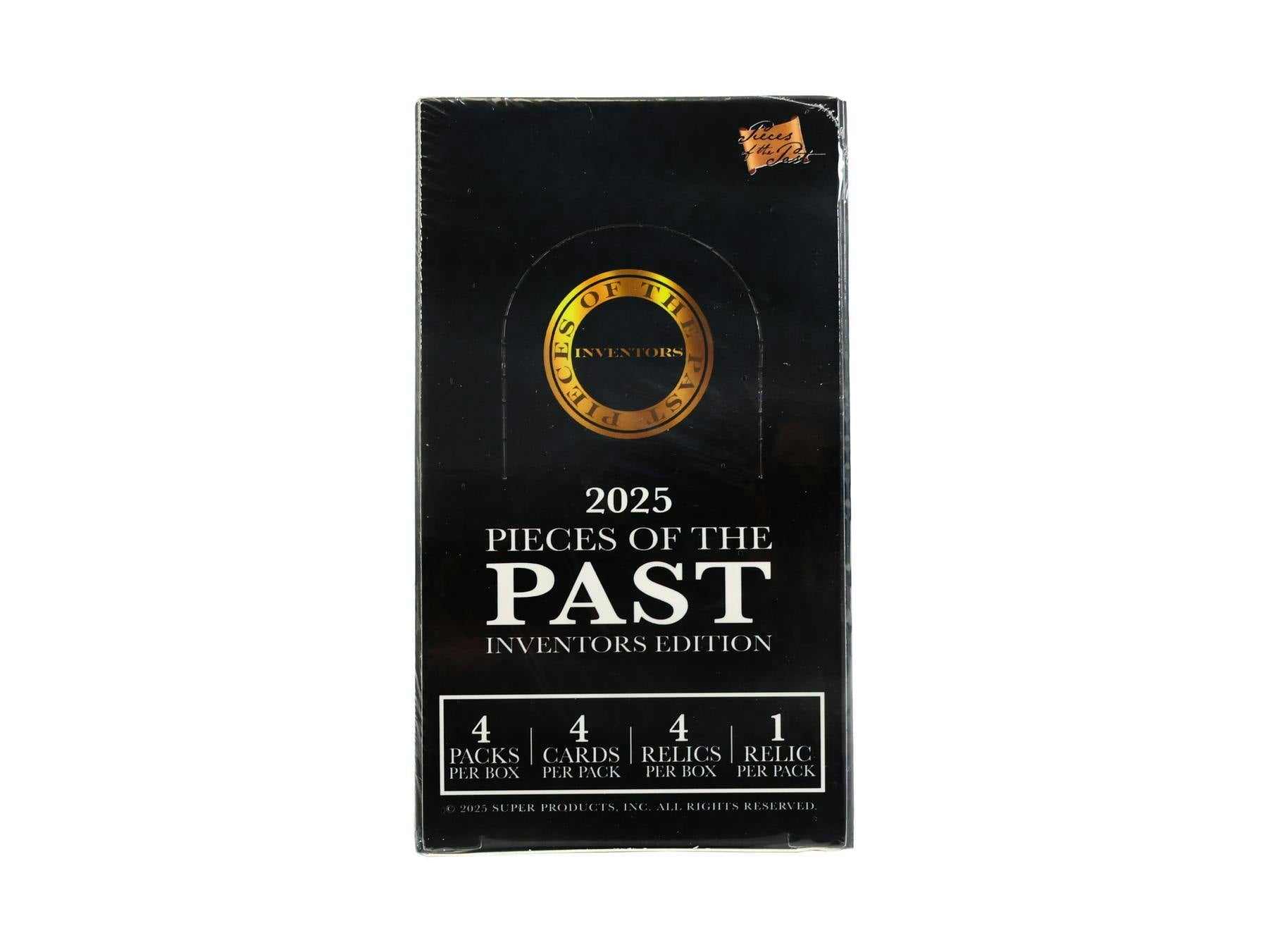 2025 Super Break Pieces of the Past Inventors Edition Hobby 10-Box Case (5/23)