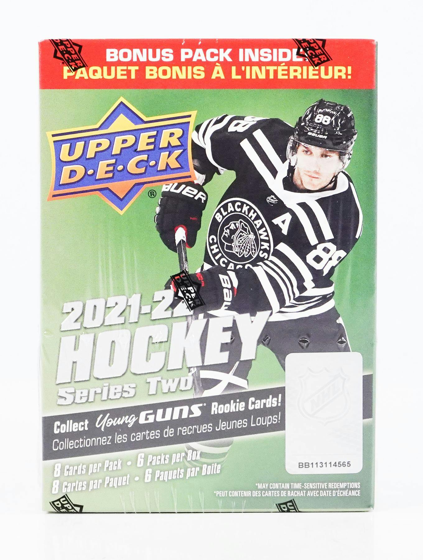 2021-22 Upper Deck Series 2 Hockey Blaster