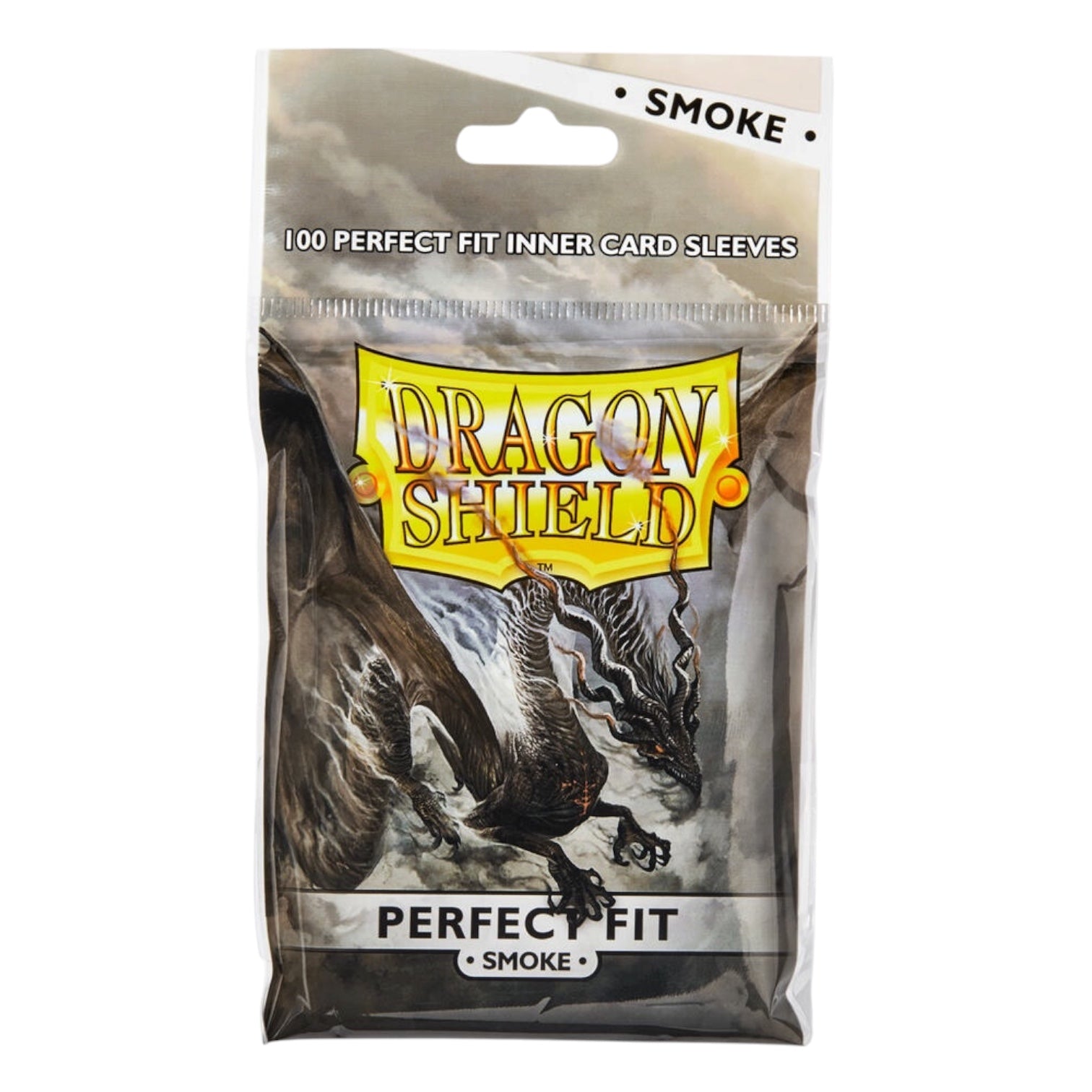 Dragon Shield Perfect Fit - Clear/Smoke (100-Pack) - Dragon Shield Card Sleeves