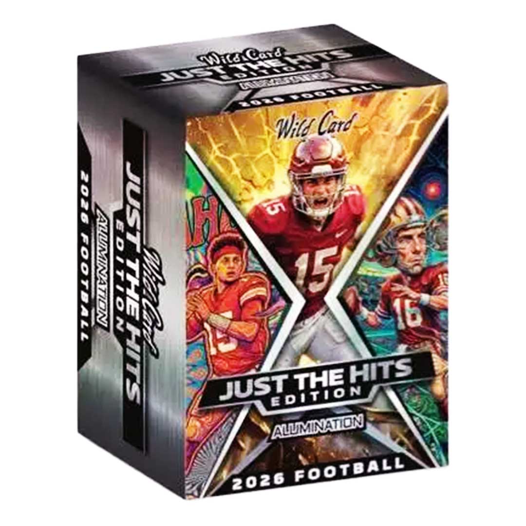 2026 Wild Card Alumination Just The Hits Edition Jumbo Hobby Box (6 Cards)