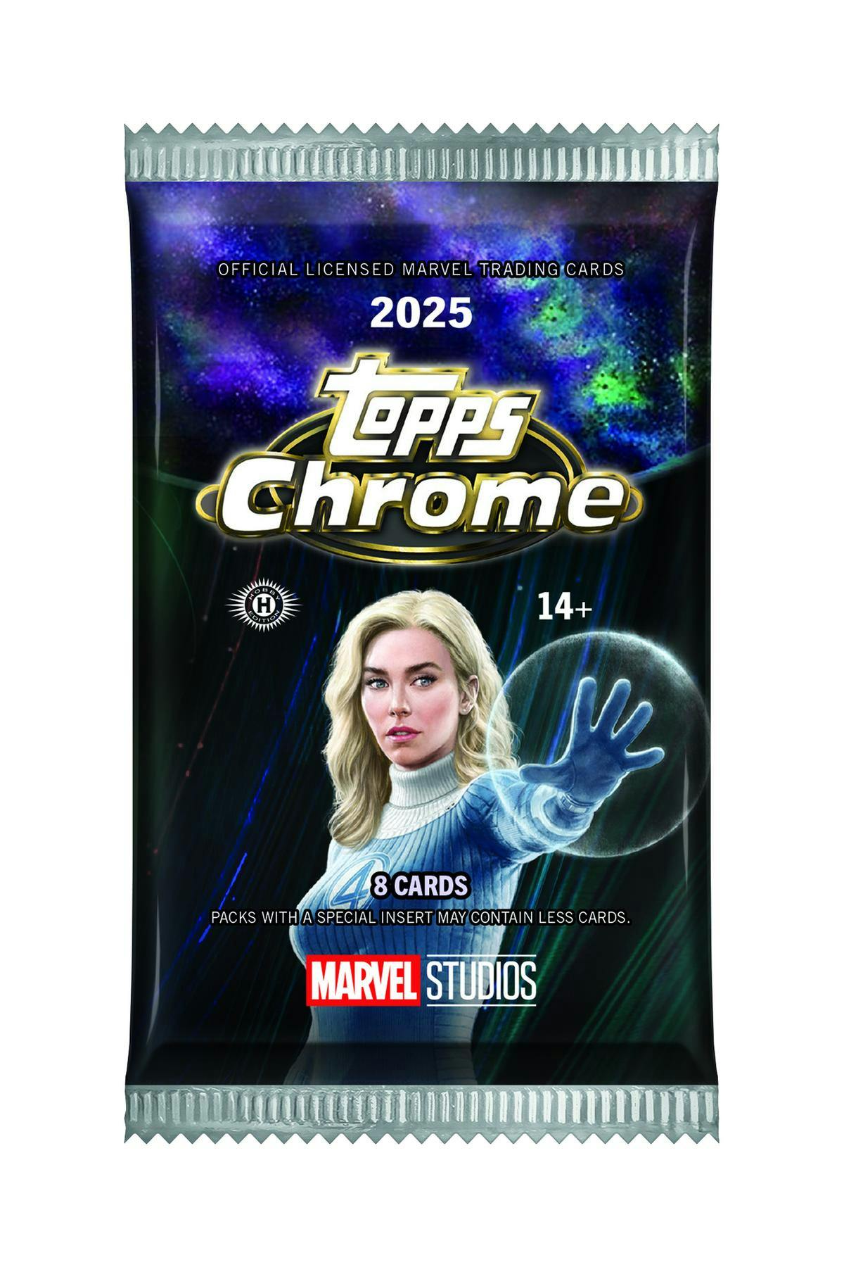 2025-26 Topps Marvel Studios Chrome Hobby 8-Box Case (12/23)