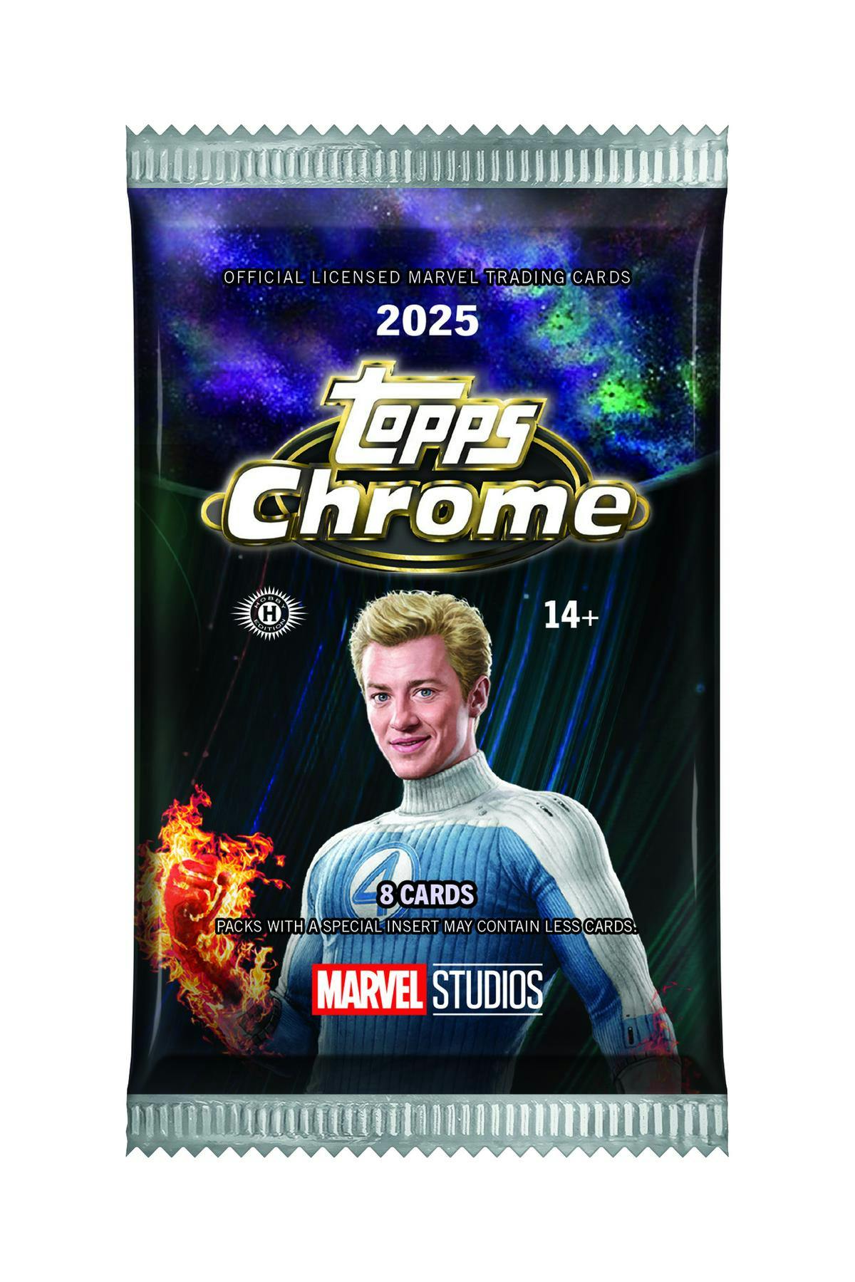 2025-26 Topps Marvel Studios Chrome Hobby 8-Box Case (12/23)