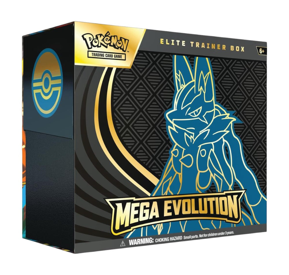 Pokémon TCG Mega Evolution Elite Box Pokémon TCG: Mega Evolution Elite Trainer Box – The SportsRoom