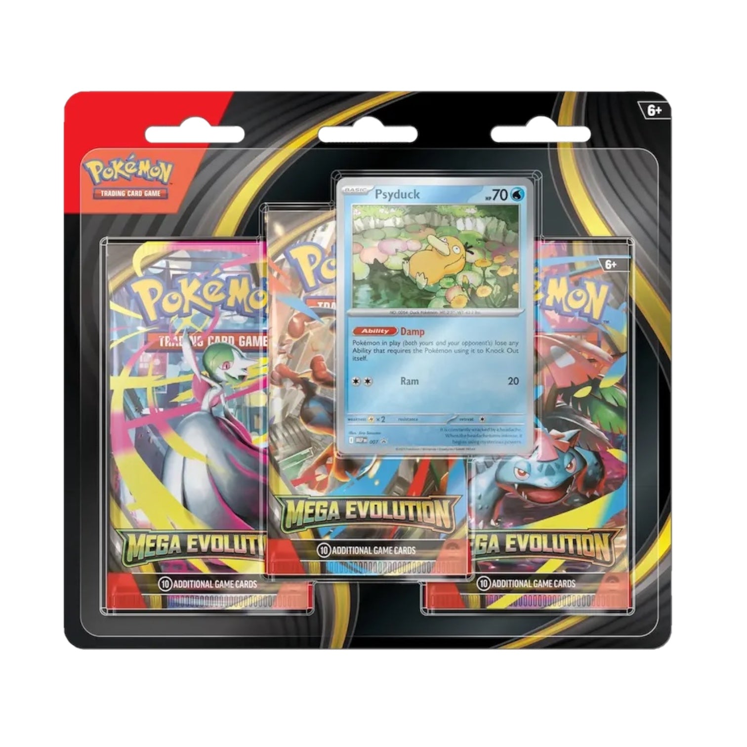 Pokémon TCG: Mega Evolution 3-Pack Booster Blister (ME01) (9/26)