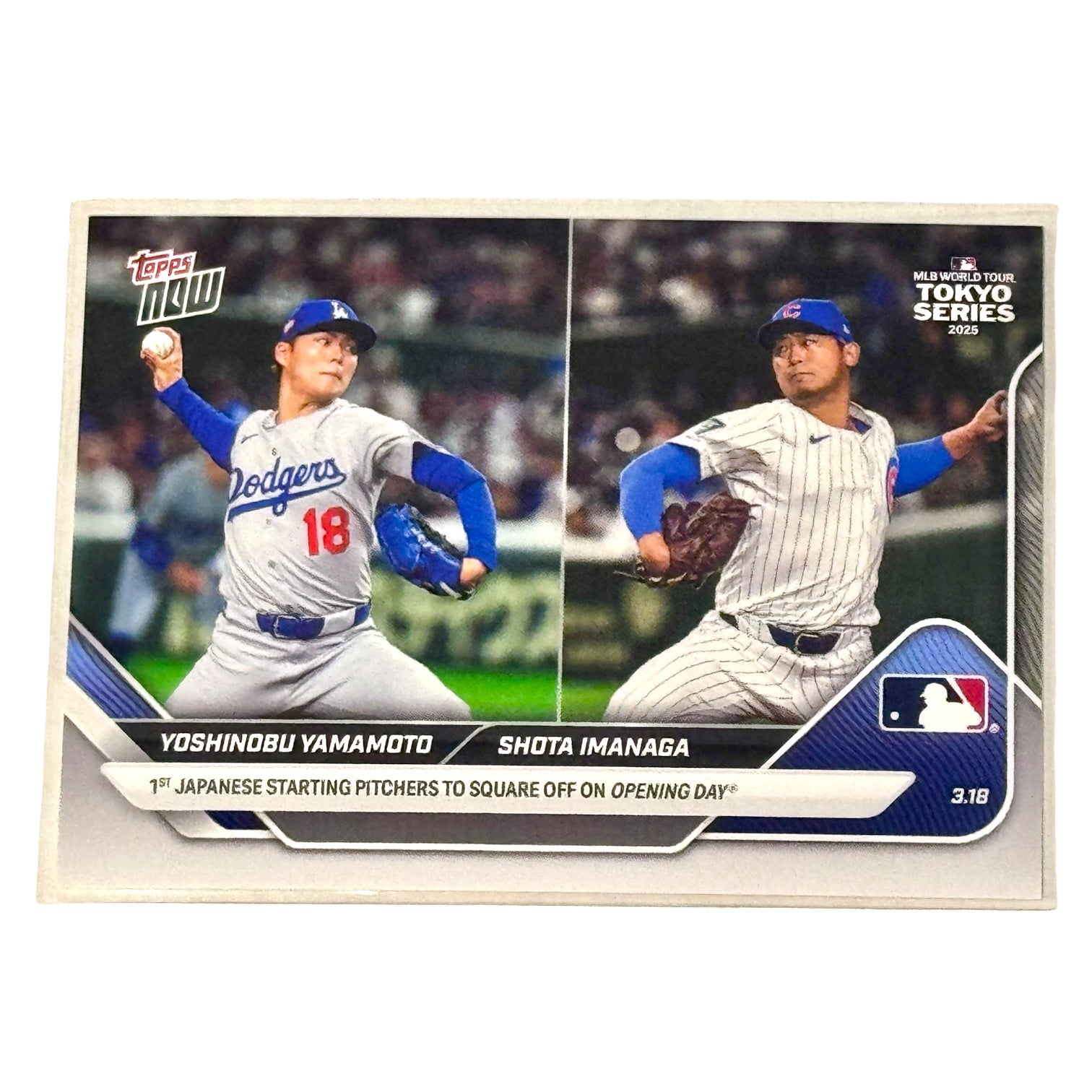2025 Topps Now MLB Tokyo Series Yoshinobu Yamamoto / Shota Imanaga