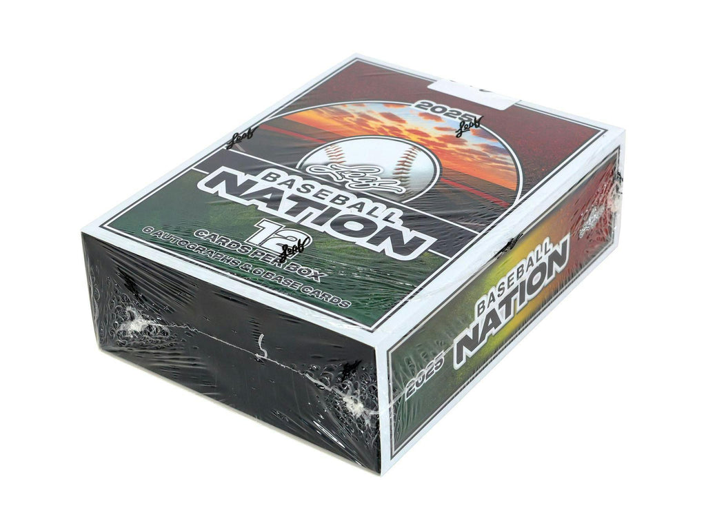 2025 Leaf Baseball Nation Hobby Box (9/10)