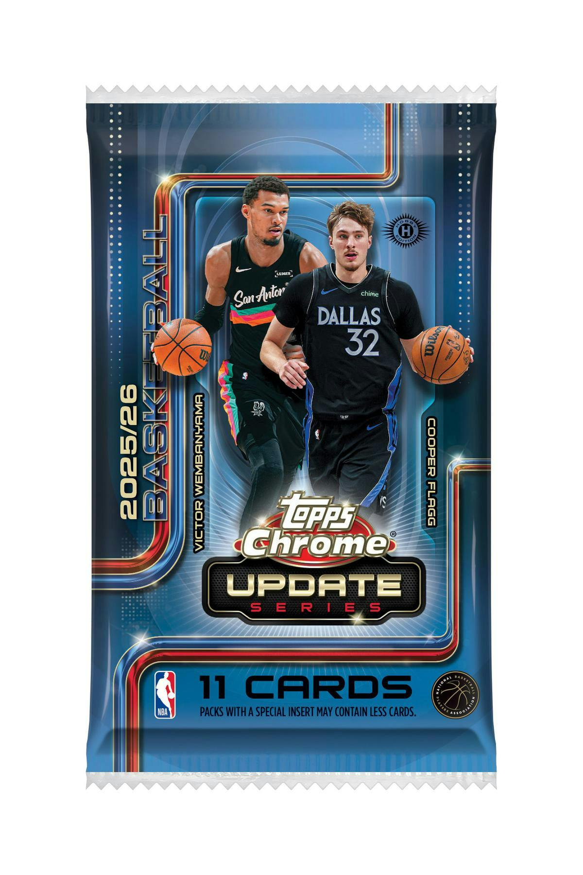 2025-26 Topps Chrome Update
Series Basketball Hobby Jumbo 8-Box Case (Presell 8/6)