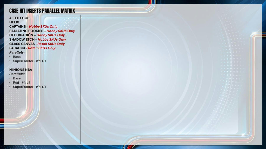 2025-26 Topps Chrome Update
Series Basketball Hobby Jumbo 8-Box Case (Presell 8/6)