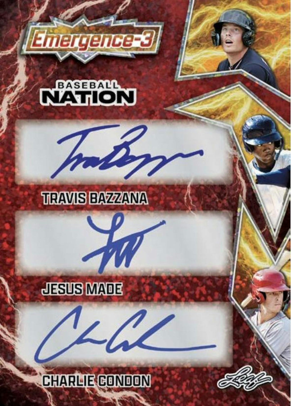 2025 Leaf Baseball Nation Hobby Jumbo Box (9/10)