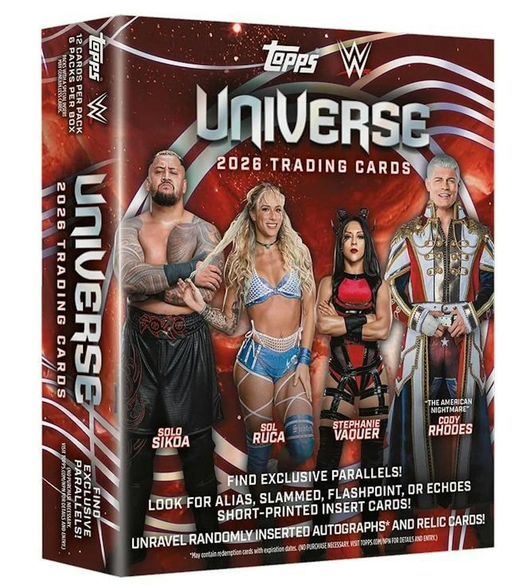 2026 Topps WWE Universe Mega 20-Box Case