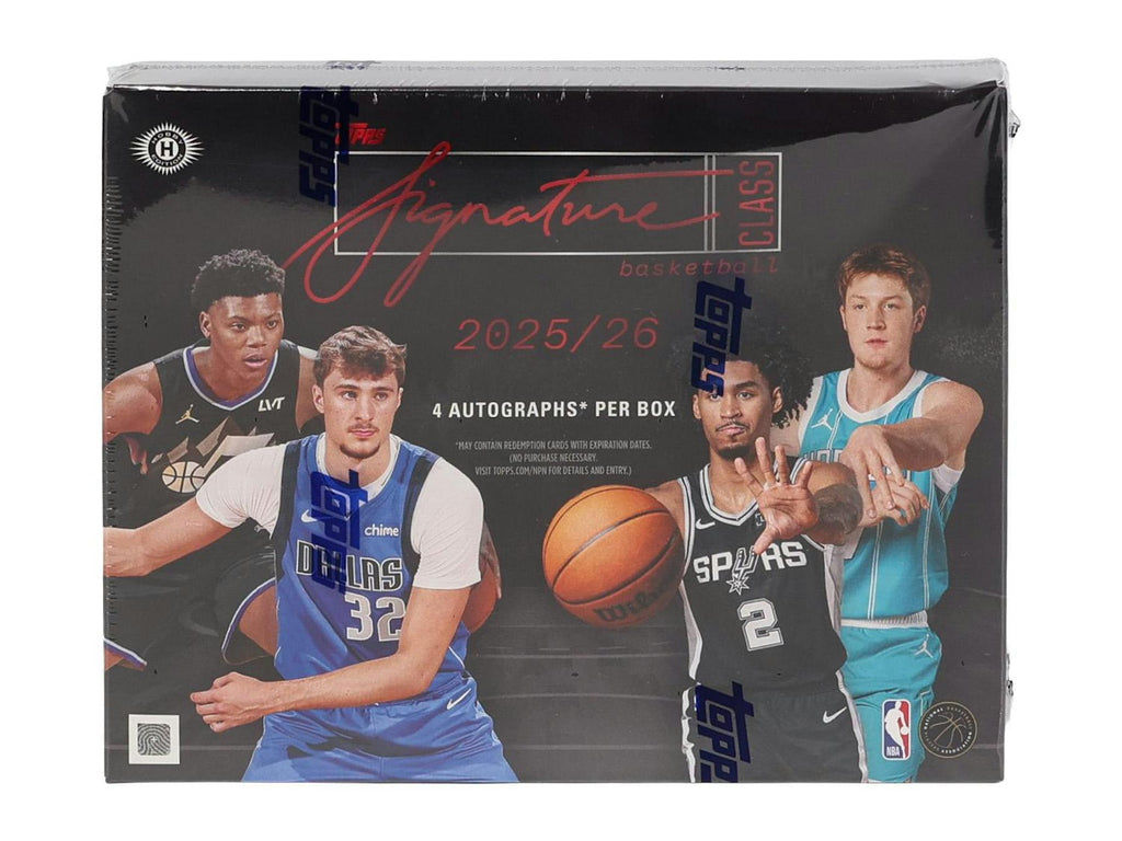 2025-26 Topps Signature Class Basketball Hobby Jumbo Box (5/28)