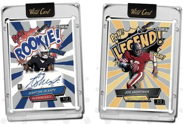 2025 Wild Card Comix Rookie & Legend Football Hobby Box (9/17)