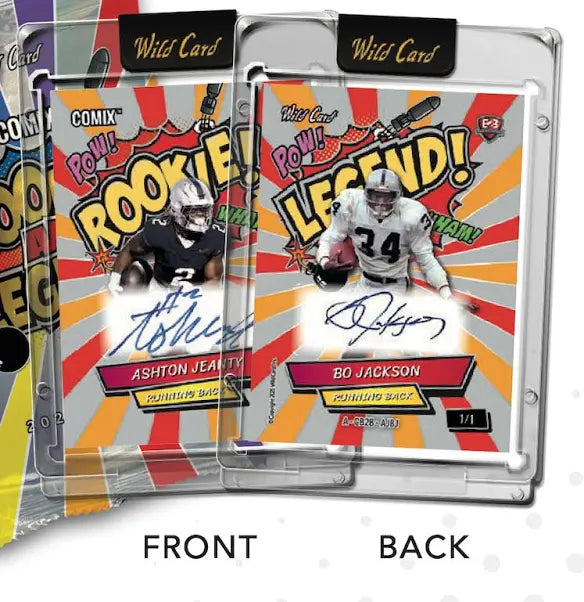 2025 Wild Card Comix Rookie & Legend Football Hobby Box (9/17)