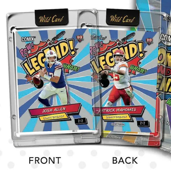 2025 Wild Card Comix Rookie & Legend Football Hobby Box (9/17)
