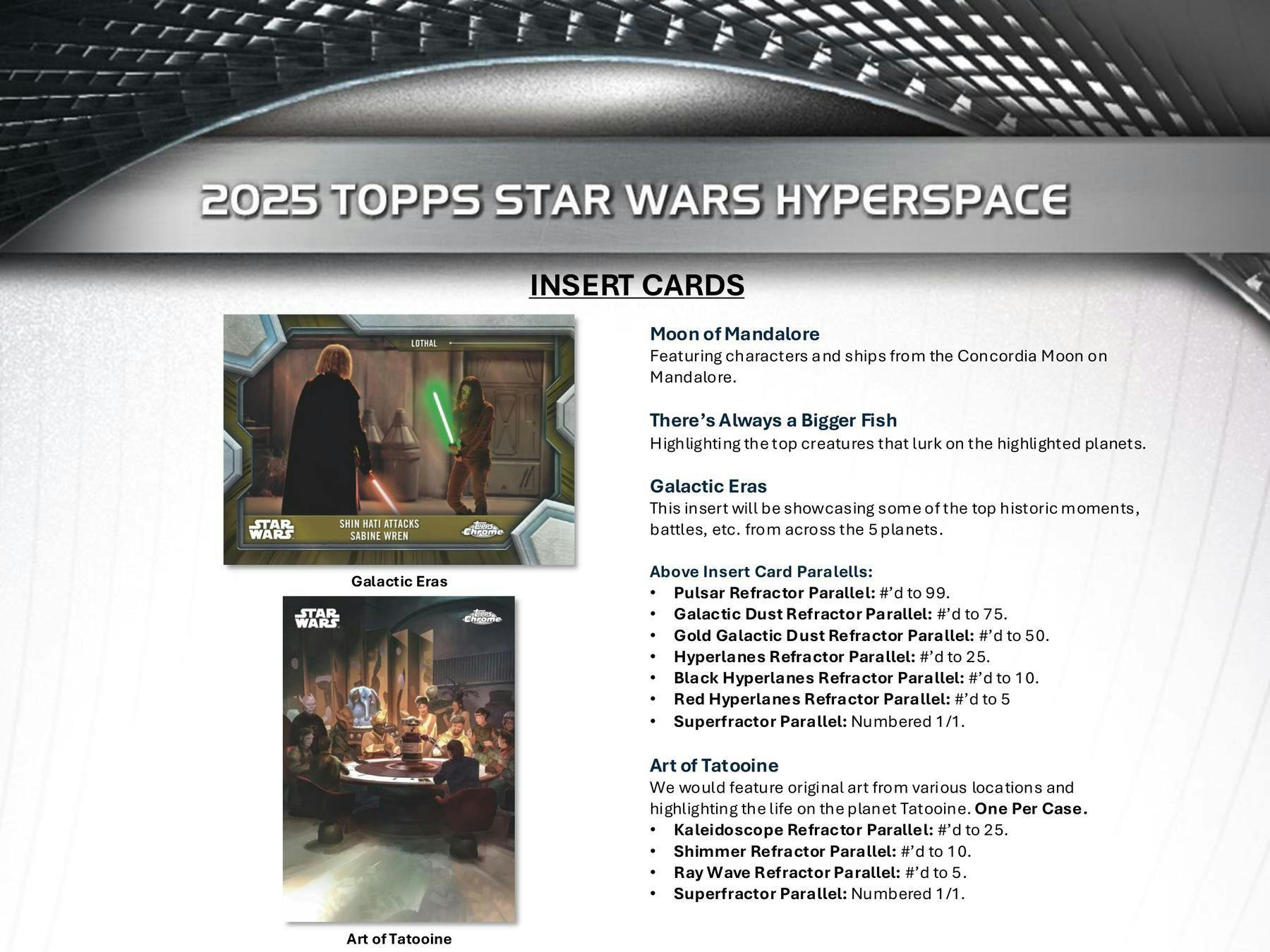2025 Topps Star Wars Hyperspace Hobby Box