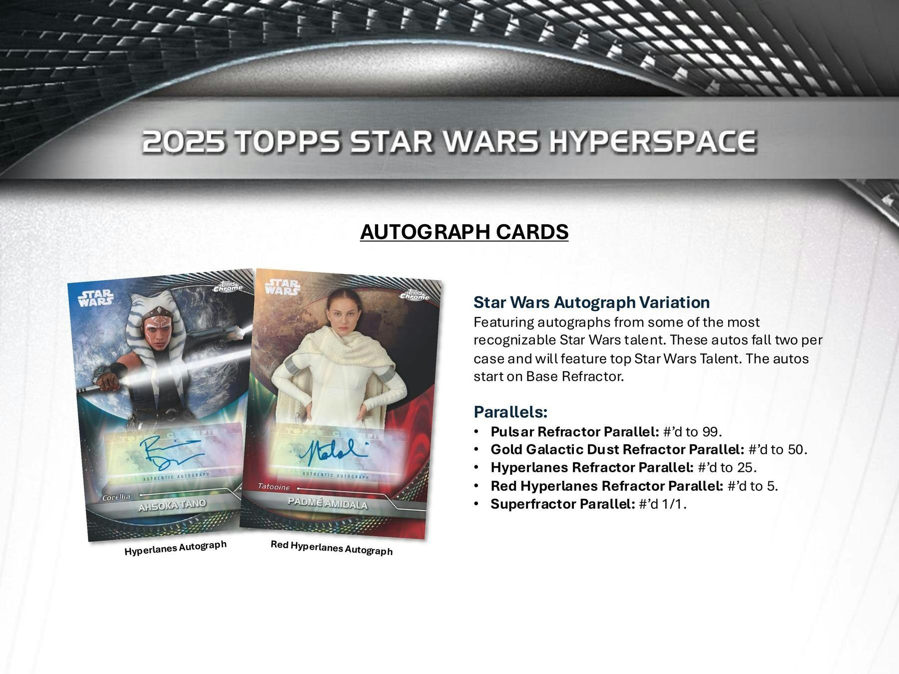 2025 Topps Star Wars Hyperspace Hobby Box