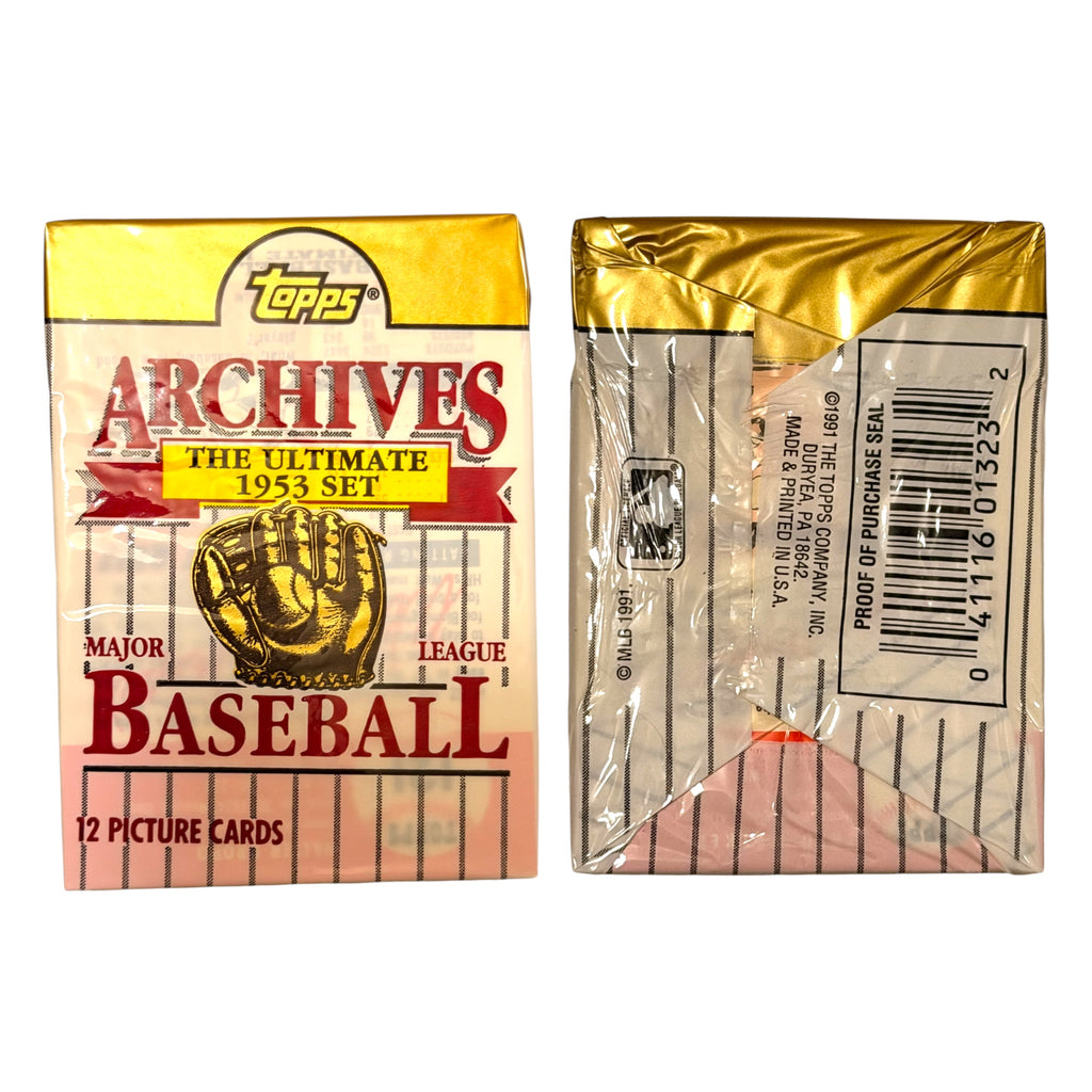 1991 Topps Archives The Ultimate 1953 Set 12-Card Reprint Pack
