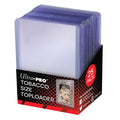 Ultra Pro Toploaders for Tobacco Size Cards (25ct Pack)