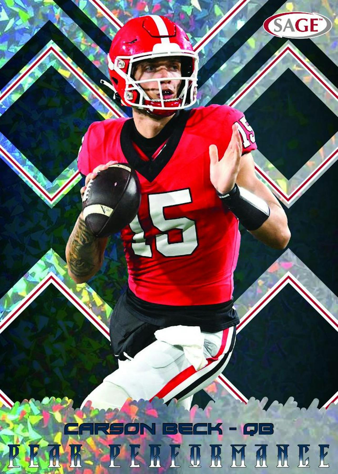 2025 Sage Low Series Football 16-Pack Hobby Box